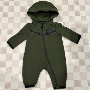 Nike tech Kids Olive Green One Piece